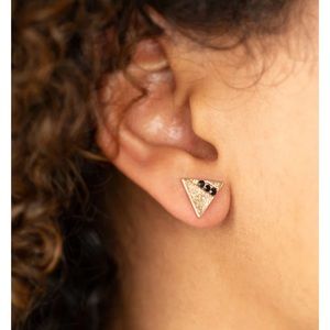 NEW‼️ Gold Triangle Earrings